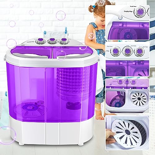 Mini Portable Electric Washer and Spin Dryer - 3.6KG