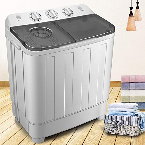 Portable Twin Tub Washing Machine & Spin Dryer