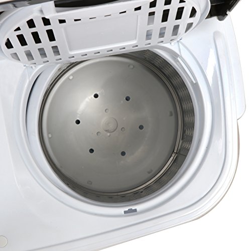 ZENSTYLE Compact Mini Twin Tub Washing Machine