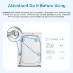 Midea 8kg Freestanding Washing Machine with App Control