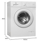 SIA 6kg White Washing Machine with 9 Programs