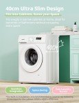 COMFEE' 6KG Ultra Slim Freestanding Washing Machine