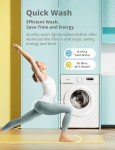 COMFEE' 6KG Ultra Slim Freestanding Washing Machine