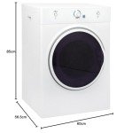 Willow WTD7W 7kg Front Loading Vented Dryer