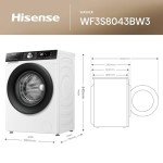 Hisense 8 KG Front Load Washing Machine with WiFi