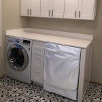 Waterproof Front Loading Washing Machine Cover - Silver