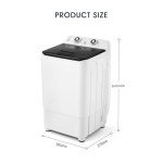 COSVALVE 4.5 KG Portable Mini Washing Machine