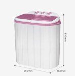 Compact Twin Tub Washer & Dryer Combo 5 KG