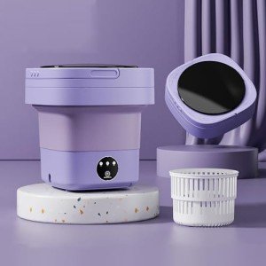 Portable Mini Washing Machine 12L - Pink