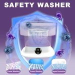Mini Portable Washing Machine for Apartments and Camping