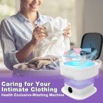 Mini Portable Washing Machine for Apartments and Camping