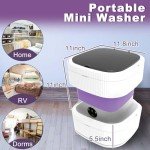 Mini Portable Washing Machine for Apartments and Camping