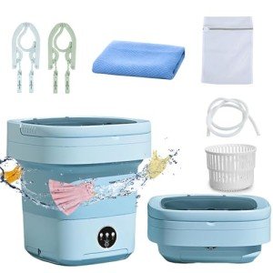 Compact Portable Mini Washing Machine with Spin Dryer