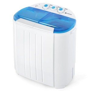 Compact Twin Tub Washing Machine and Spin Dryer
