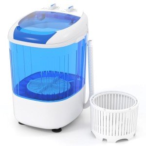 COSTWAY 2 in 1 Mini Portable Washing Machine