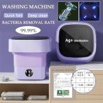 Compact 8L Portable Mini Washing Machine for Apartments