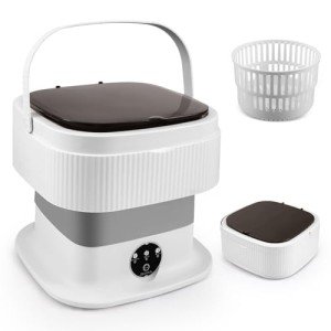 Portable 11L Travel Washing Machine with Spin Dryer