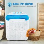 Compact Twin Tub Washing Machine and Spin Dryer