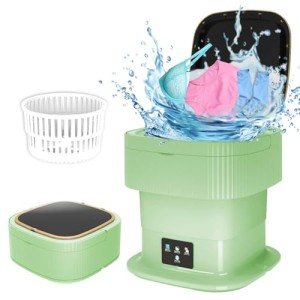 Compact 2-in-1 Mini Washing Machine and Dryer
