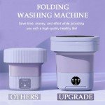 Compact 8L Portable Mini Washing Machine for Apartments