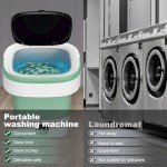 Compact 12L Portable Mini Washing Machine with Spin Basket