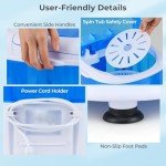 COSTWAY 2 in 1 Mini Portable Washing Machine