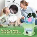 Compact 2-in-1 Mini Washing Machine and Dryer