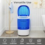 COSTWAY 2 in 1 Mini Portable Washing Machine