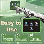Compact 2-in-1 Mini Washing Machine and Dryer