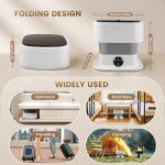 Portable 11L Travel Washing Machine with Spin Dryer