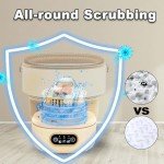 Compact 16L Portable Washing Machine and Spin Dryer