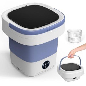 12L Portable Mini Washing Machine with Spin Basket