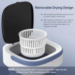 12L Portable Mini Washing Machine with Spin Basket