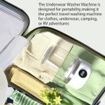 Portable Mini Washer for Underwear & Socks
