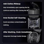 10L Mini 4-in-1 Portable Washing Machine
