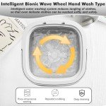 Mini Portable Washing Machine with Spin Dryer, 11L