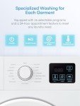 8KG Smart Washing Machine with 15min Quick Wash