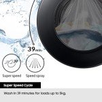 Samsung Series 6 9kg AI Washing Machine - Black