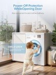 8KG Smart Washing Machine with 15min Quick Wash