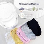 Compact Portable Mini Washing Machine for Small Loads