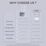 Compact Portable Mini Washing Machine for Small Loads