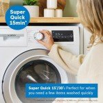 Bosch 9kg Front Loader Washing Machine, White