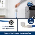 Care+Protect Universal Cold Water Inlet Hose 2.5m