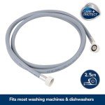 Care+Protect Universal Cold Water Inlet Hose 2.5m