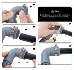 Universal 2.5m Drain Hose Extension Kit for Washers