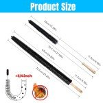 Radiator and Dryer Vent Cleaning Brush Set