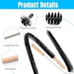 Radiator and Dryer Vent Cleaning Brush Set