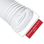 Logik Tumble Dryer External Vent Hose Pipe 1.7m