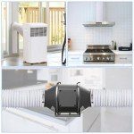 Flexible 10FT Aluminum Dryer Vent Hose with Clips