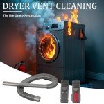 Dyson Compatible Dryer Vent Cleaner Kit